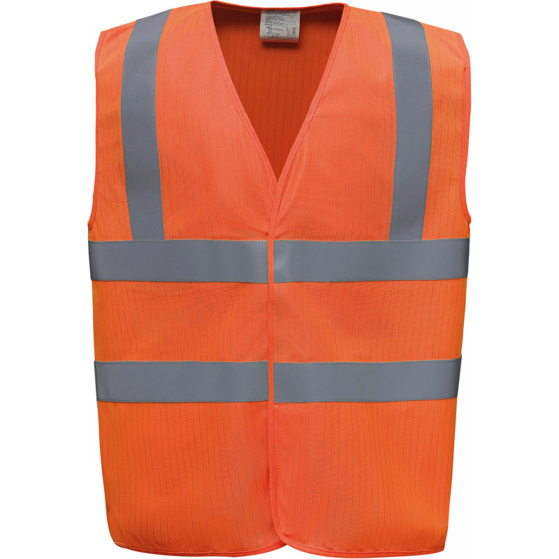 Gilet haute visibilité, LSF (chaleur et flamme) & antistatique